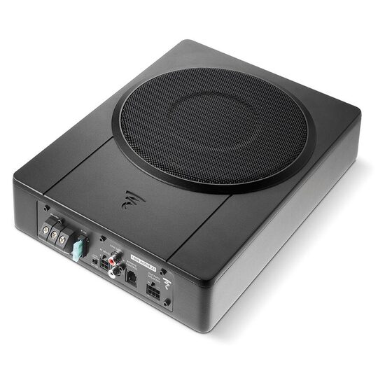 Subwoofer auto activ Focal ISUB ACTIVE 2.1, 8", 20 cm, amplificator 2 canale, 2x55W RMS