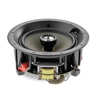 Boxa pasiva incastrabila tavan/perete cu trafo Focal 100 ICW6-T BLACK, 165 mm, neagra
