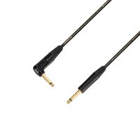 Cablu instrument 3M Adam Hall 5 STAR IPR 0300 Palmer-Neutrik, jack 6.3 mono > jack 6.3 mono 90 grade, conectori auriti