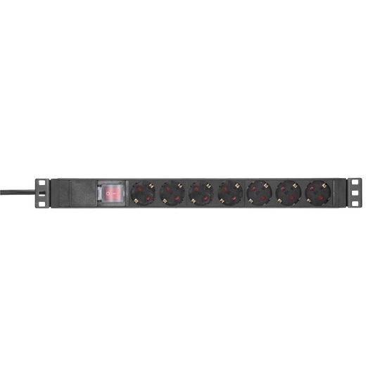 Prelungitor rack Adam Hall 87471 X7 ,19", 1U, 7 prize, cu intrerupator