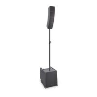 Pachet sistem PA activ LD Systems CURV 500 ES , Entertainer Set, incl. stativ bas-top si cablu, negru