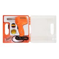 Set pistol de lipit Nuba ETP 4 U, 75W, fixare varf cu clema, incl. case, sacaz si cositor