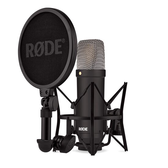 Microfon de studio condenser Rode NT1 Signature Series Black
