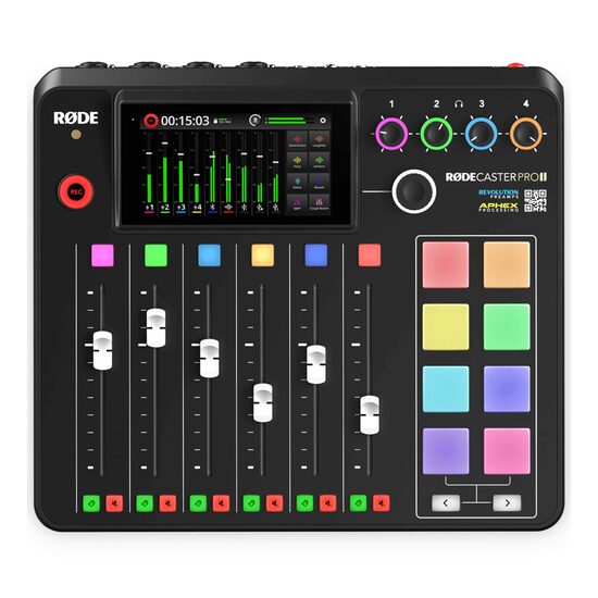 Mixer podcast Rode Rodecaster Pro II
