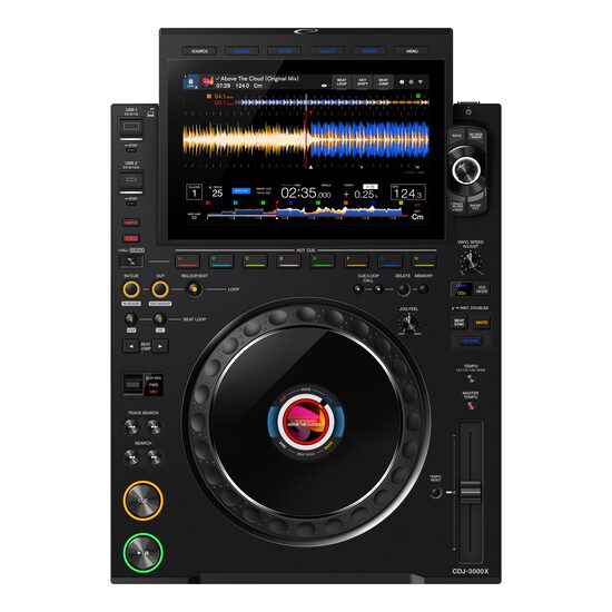 Multi-player Pioneer DJ CDJ-3000X , negru