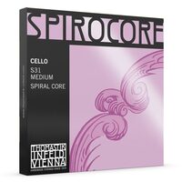 Corzi violoncel 4/4 Thomastik-Infeld Spirocore S31, miez spiralat, mediu