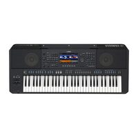 Pachet claviatura electronica Yamaha PSR-SX920 cu stativ dublu X Omnitronic  SV-1 si pedala de sustain Yamaha FC4A