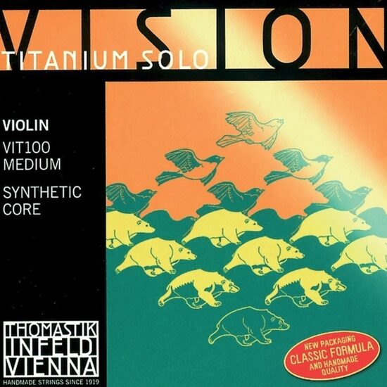 Cozi vioara 4/4 Thomastik-Infeld Vision Titanium Solo VIT100, 634.209