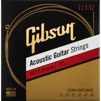 Corzi chitara acustica 11-52 Gibson SAG BRW11 bronz 80/20
