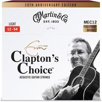 Corzi chitara acustica 12-54 Martin MEC12LTD20 Eric Clapton 20th, phosphor bronze