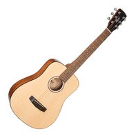 Chitara electro-acustica 3/4 Cort ADMiniE OP Open Pore, simetrica