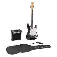 Pachet chitara electrica Dimavery EGS-1 Set Black
