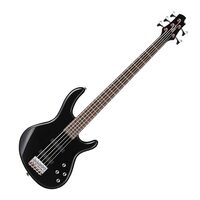 Chitara bass electric Cort Action Bass V Plus Powersound, doza activa, neagra