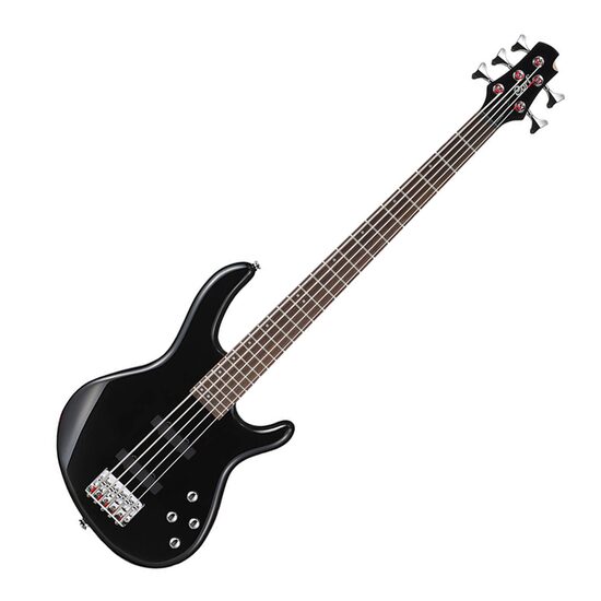 Chitara bass electric Cort Action Bass V Plus Powersound, doza activa, neagra