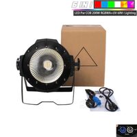 Blinder SHEHDS 200W COB LED Par RGBWA+UV 6in1 Barndoors