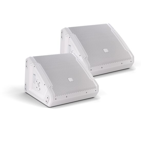 Pachet PROMO 2x Monitor de scena activ LD Systems MON 12 A G3 W, alb