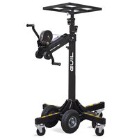 Stativ telescopic Guil ELC-725/D , 4 m, 125 kg, troliu cu frana automata si manere duble