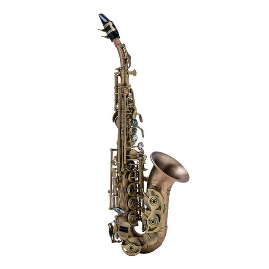 Saxofon sopran curbat Chateau Versailles CCS-90M, brush