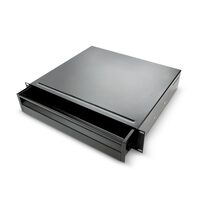 Sertar rack ERGO 19'' 2U, otel, sustine 10kg