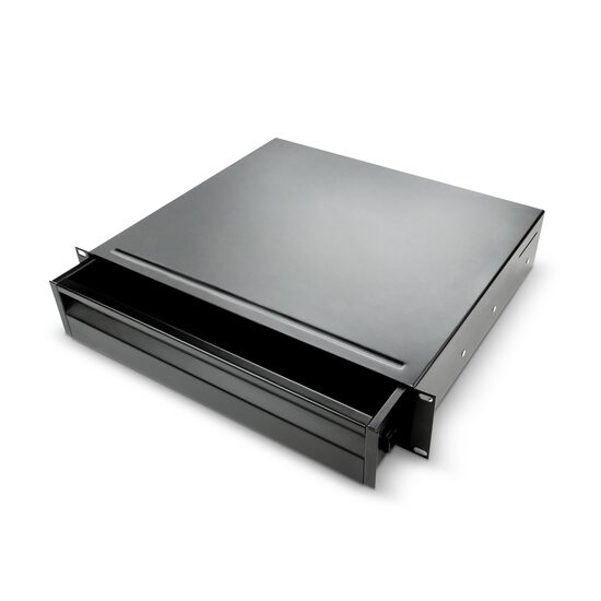 Sertar rack ERGO 19'' 2U, otel, sustine 10kg