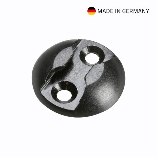 Element de ancorare Adam Hall 5725 B Flying Plate, aluminiu, negru