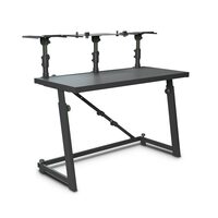Birou DJ cu difuzor reglabil si tavi pentru laptop, GFDJT01