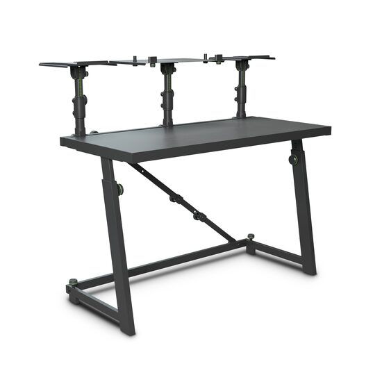 Birou DJ cu difuzor reglabil si tavi pentru laptop, GFDJT01