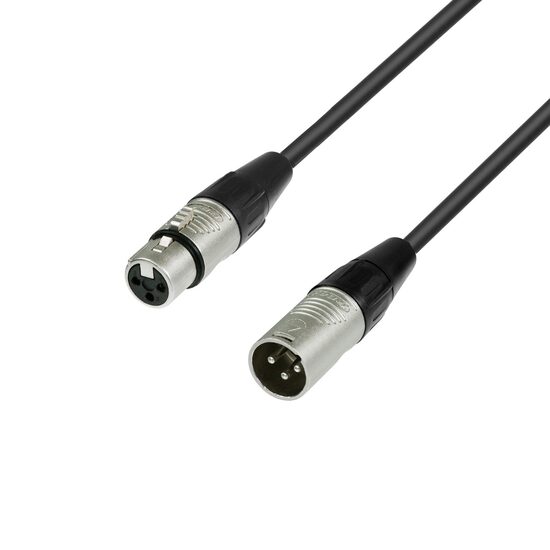 Cablu microfon 7.5M Adam Hall 5 Star K4MMF0750 4 Star , XLR mama 3P, XLR tata 3P