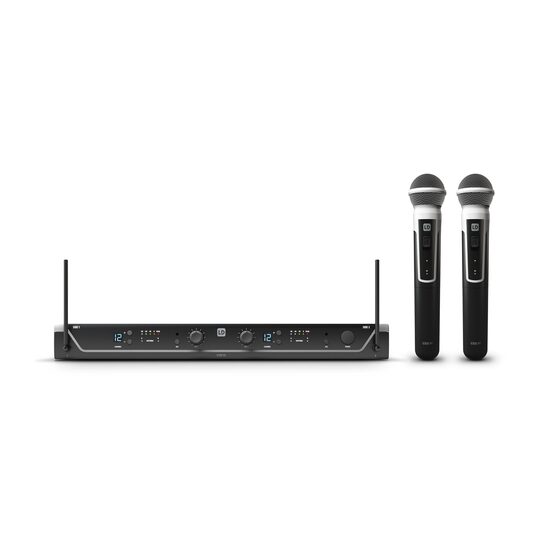 Sistem fara fir cu 2 microfoane de mana LD Systems U305 HHD2 , dinamic, cardioid