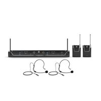 Sistem fara fir cu 2 microfoane de cap LD Systems U306 BPH2, 2x bodypackuri, 2x casti, unidirectional