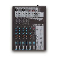 Mixer analogic LD Systems VIBZ 8 DC, 8 canale, DFX si Compressor