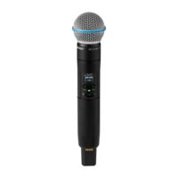 Transmitator sistem fara fir cu microfon de mana Shure SLXD2+/B58 Beta58 Plus