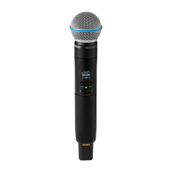Transmitator sistem fara fir cu microfon de mana Shure SLXD2+/B58 Beta58 Plus