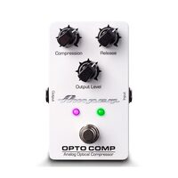 Pedala efect chitara bas Ampeg Opto Comp, compresor analogic