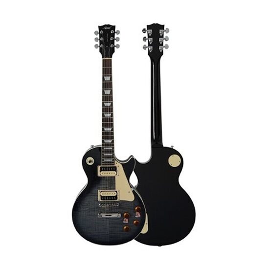 Chitara electrica Aiersi LP-23, Les Paul, black