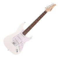 Chitara electrica Arrow ST 111 Snow White Rosewood/White