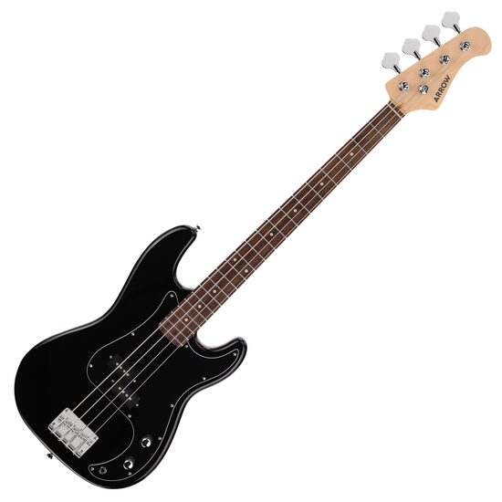 Chitara bass 4 corzi Arrow Session Bass 4 Abyss Black Rosewood/Black