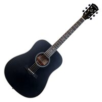 Chitara acustica 4/4 Arrow Silver D BLK neagra