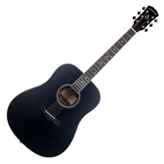 Chitara acustica 4/4 Arrow Silver D BLK neagra