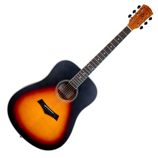 Chitara acustica 4/4 Arrow Silver D SB Sunburst