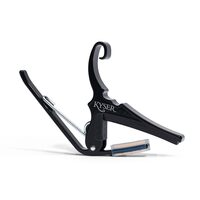 Capodastru chitara acustica Kyser KG6BA, negru