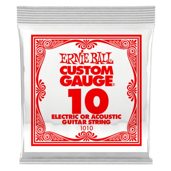 Coarda chitara .010 Mi (E) Ernie Ball 1010 plain steel