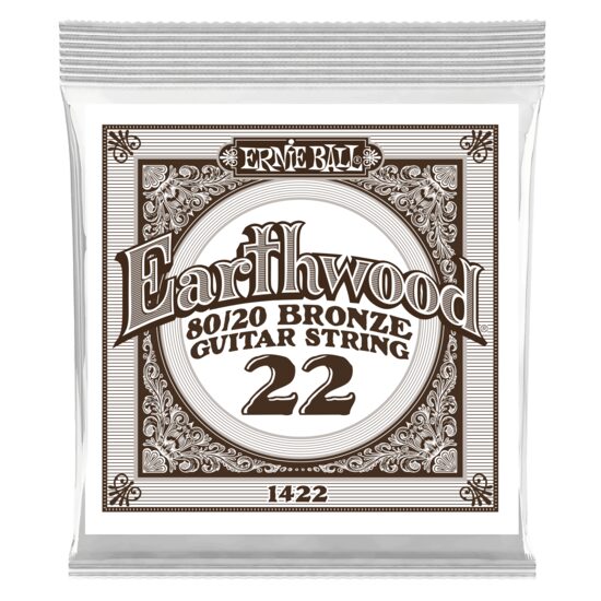 Coarda chitara acustica .022 Sol (G) Ernie Ball 1422 EarthWood Bronze 80/20