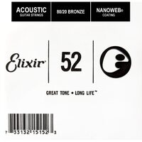 Coarda chitara acustica .052 Mi (E6) Elixir