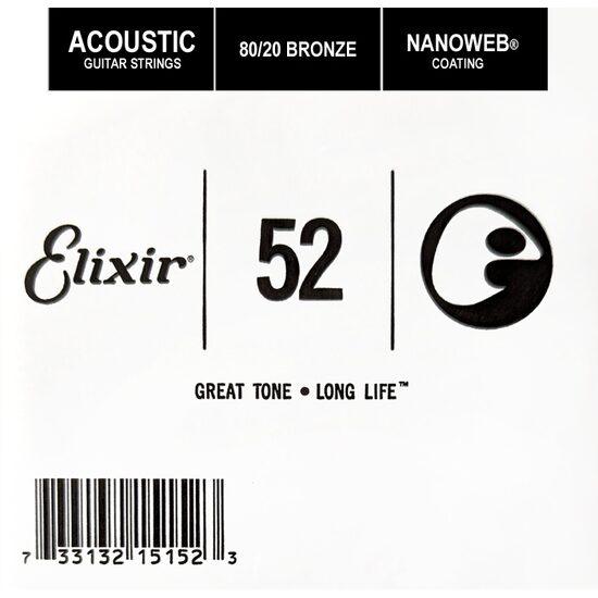 Coarda chitara acustica .052 Mi (E6) Elixir