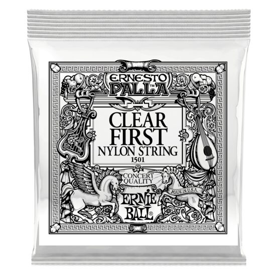 Coarda chitara clasica 0.28 Mi (E) nylon Ernie Ball 1501 Clear 28