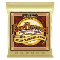 Corzi chitara acustica 28-42 Ernie Ball 2069 nylon clasic , ball- end