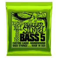 Corzi chitara bass 5 corzi 45-130 Ernie Ball 2836 nickel plated, slinky