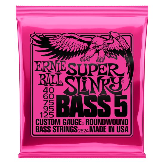 Corzi chitara bass 5 corzi 40-125 Ernie Ball 2824 Super Slinky