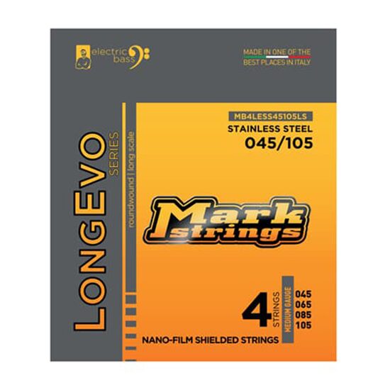 Corzi chitara bass 4 corzi Markbass LongEvo Series SS 045-105, SS Coated